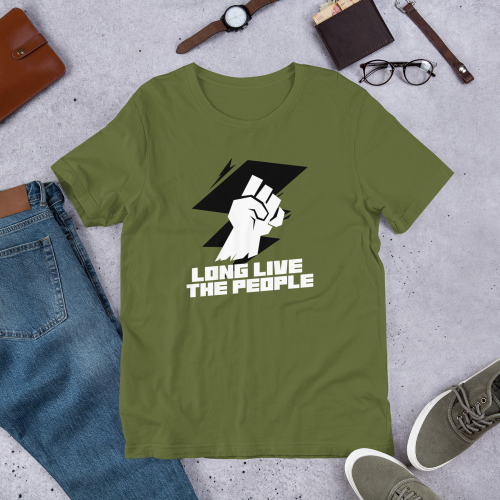 Long Live the People Short-Sleeve Unisex T-Shirt